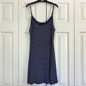 Striped mini dress